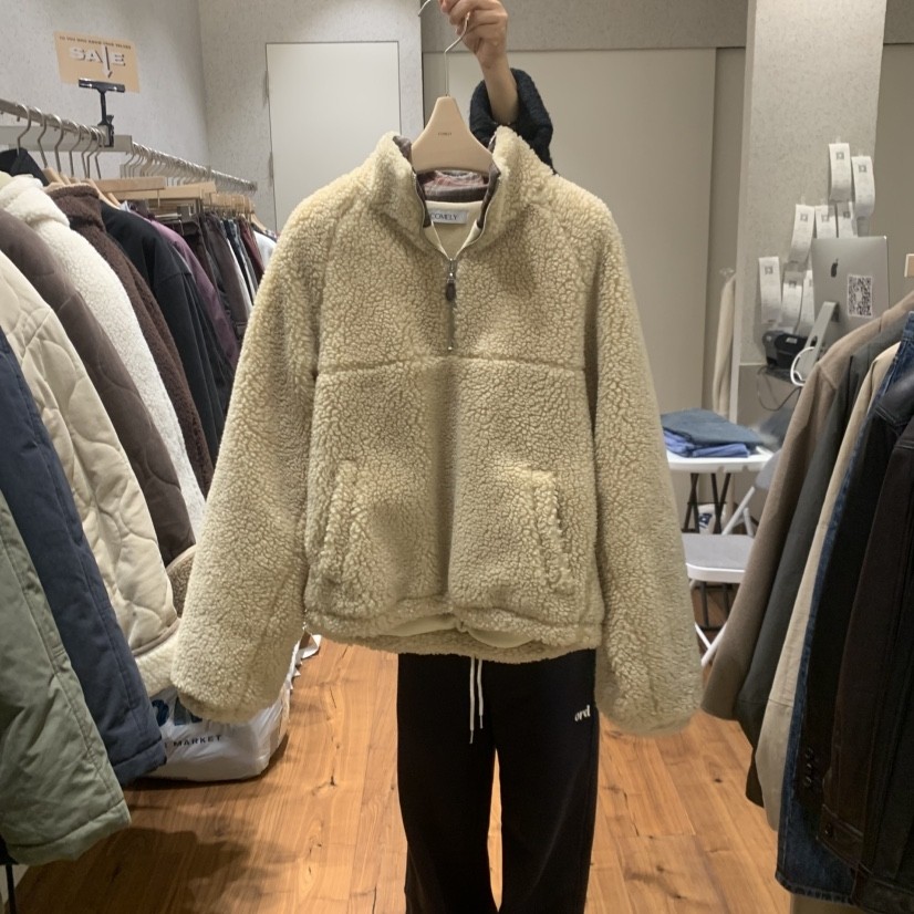 COMELY东大门㊣代购女装新款休闲时尚热卖25秋冬卫衣抓绒高领,运动服/休闲服装,运动卫衣/套头衫,淘宝优惠券,粉丝福利购,淘宝优惠卷