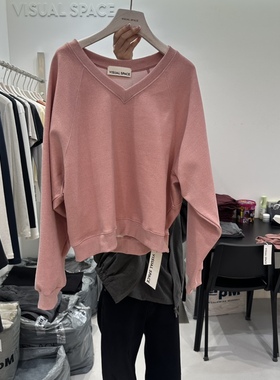 VISUAL SPACE韩国代购㊣女装新款推荐25秋冬人气时尚热卖卫衣