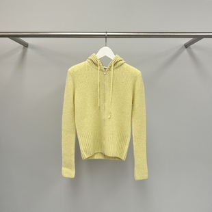 WATER/RIVER东大门㊣实拍女装新品人气25秋冬真品针织衫拉链