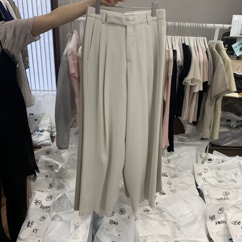 UNDERSTANDING㊣韩国东大门直邮女装新品26春夏职业时尚休闲裤