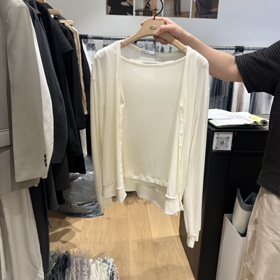 aube nunt㊣东大门实拍女装26秋季新品热卖推荐休闲时尚开衫