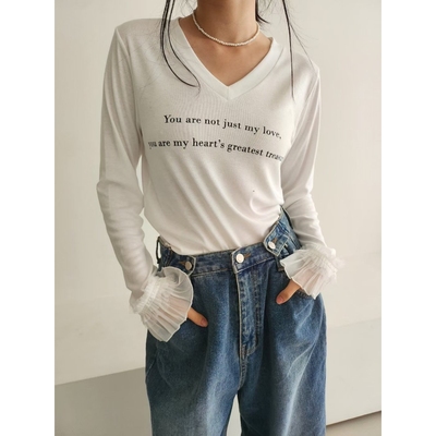 LAYERING韩国直邮㊣女士新品人气真品25秋冬休闲推荐长袖T恤