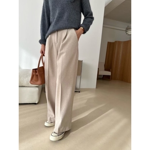 ot东大门㊣代购 休闲裤 女士新品 时尚 褶裥 人气真品热卖 KIND