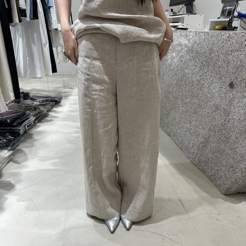 NEROLI 36韩国直邮㊣女装新品热卖人气休闲推荐休闲裤亚麻布