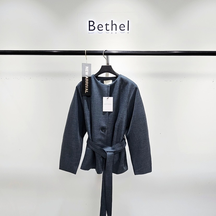 BETHEL韩国直邮㊣女士新品休闲人气推荐热卖夹克含腰带春款,运动/瑜伽/健身/球迷用品,电竞夹克/外套,淘宝优惠券,粉丝福利购,淘宝优惠卷