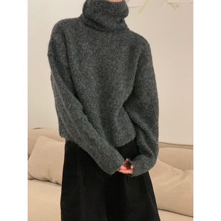 ㊣女装 真品25秋冬针织衫 新品 时尚 休闲人气热卖 LURE韩国代购