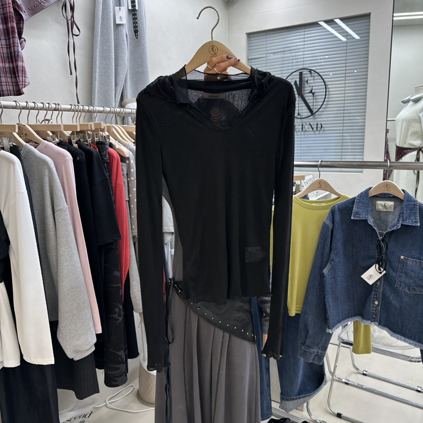 ASCEND韩国代购㊣女装新款人气真品推荐热卖25秋冬休闲针织衫