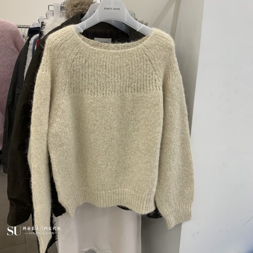 PORTS_MOSS韩国直邮㊣女装26秋季新款真品人气时尚推荐毛衣