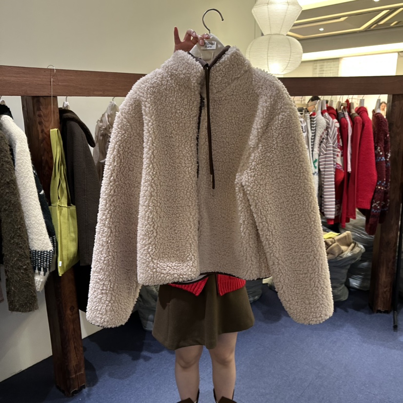 FURE韩国代购㊣女士新款推荐热卖人气休闲25秋冬时尚真品夹克