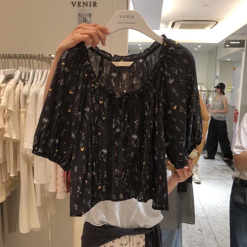 VENIR-a韩国直邮㊣女装新款推荐时尚休闲职业热卖26春夏衬衫