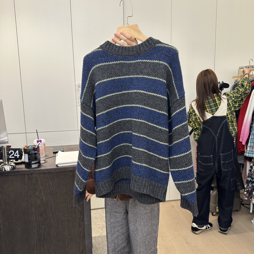 DOHWAJI东大门㊣实拍女士新款推荐真品休闲热卖人气针织衫羊毛