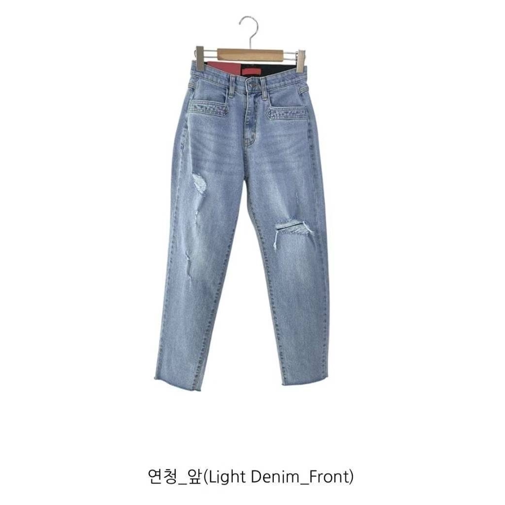 7STAR韩国代购㊣女装新品真品推荐时尚热卖25秋冬休闲牛仔裤