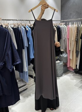 OPEN㊣韩国直邮实拍女装新品26春夏推荐人气休闲连衣裙无袖