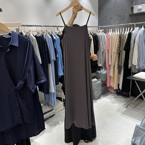 OPEN㊣韩国直邮实拍女装新品26春夏推荐人气休闲连衣裙无袖