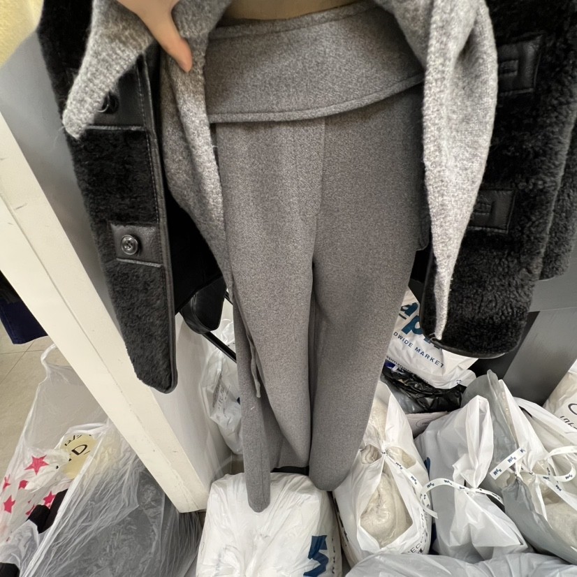 RECOVER/MOMENT东大门㊣代购女装新品休闲25秋冬人气休闲裤