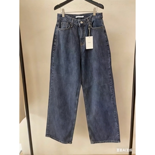 OBJET/LOVEUSU韩国代购㊣女士新款真品热卖休闲25秋冬牛仔裤