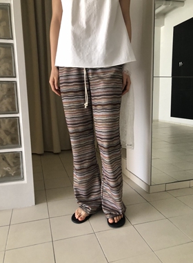 FLASH/I LOVE ME韩国代购㊣女装新款26春夏人气休闲裤皮裤