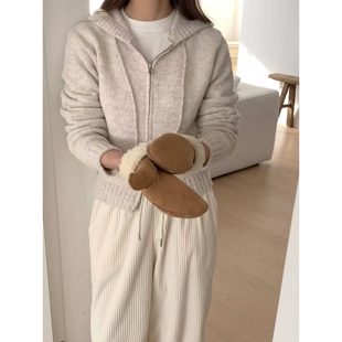 SATURDAY韩国直邮㊣女装新款真品人气推荐时尚热卖针织衫拉链