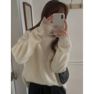 HAY KNOCK东大门㊣实拍女士新品25秋冬时尚推荐真品针织衫