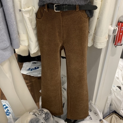 UNDERSTANDING东大门㊣代购女士新品人气休闲裤不含腰带灯芯绒