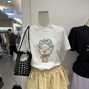 26春夏休闲热卖 A.CES韩国代购 T恤 人气时尚 推荐 ㊣女装 新款