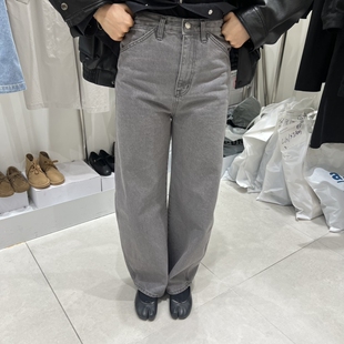 WOOD SAGE韩国代购㊣女装新款时尚人气真品推荐25秋冬牛仔裤
