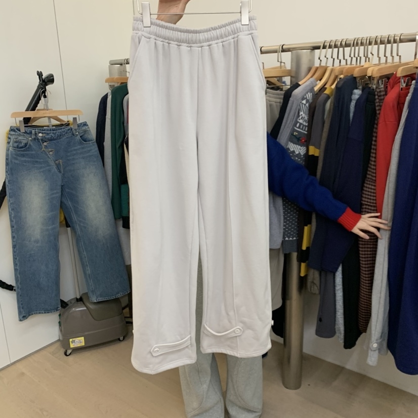 DOHWAJI东大门㊣直邮女士新款热卖推荐真品25秋冬休闲裤纽扣