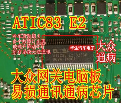 ATIC83E232330汽车芯片现货ic