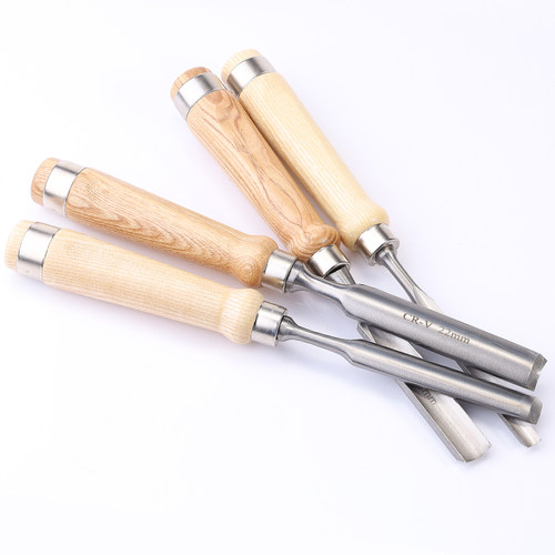 木工凿半圆雕花套装手柄