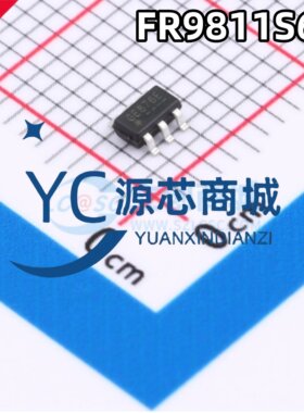 全新原装 FR9811S6 丝印GE8W 封装SOT23-6 同步降压DC-DC转换器