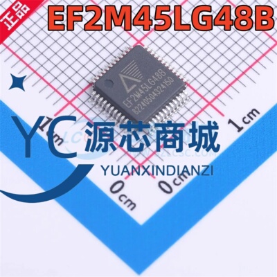安路科技 EF2M45LG48B 封装LQFP-48 可编程逻辑器件通信芯片