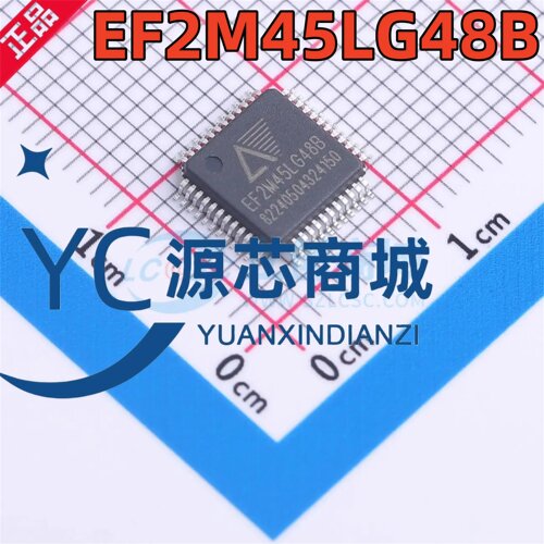 安路科技 EF2M45LG48B 封装LQFP-48 可编程逻辑器件通信芯片