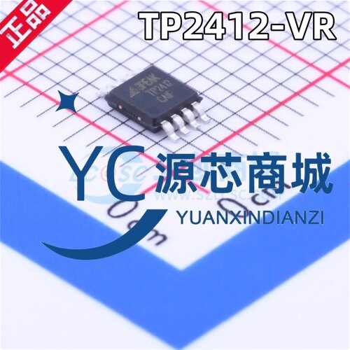3PEAK思瑞浦 TP2412-VR 封装MSOP8 5.5V双路运算放大器芯片