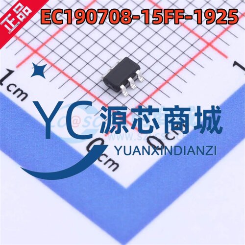 丽晶微 EC190708-15FF-1925封装SOT23-6触模模拟按键开关机芯片