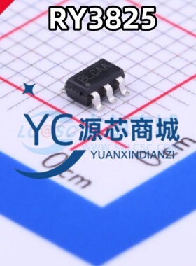 原装正品 RY3825 丝印BL 封装SOT23-6 同步整流DC-DC电源芯片