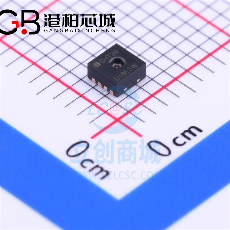 瑞士盛思锐 SHT30-DIS-B2.5KS  DFN-8 全新湿敏温湿度传感器芯片