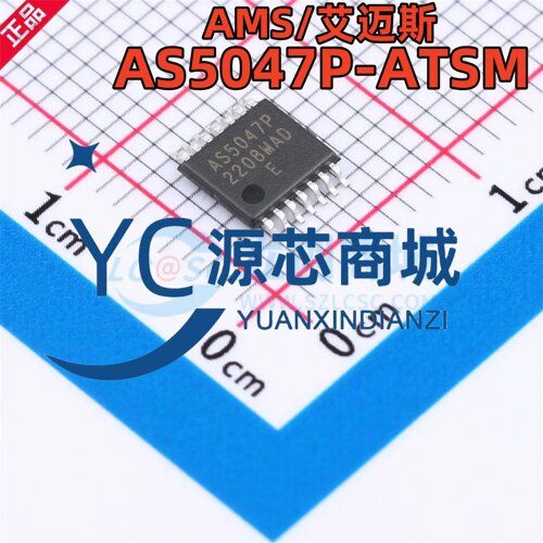全新原装 AS5047P-ATSM AS5047P 封装TSSOP14 磁性旋转位置传感器