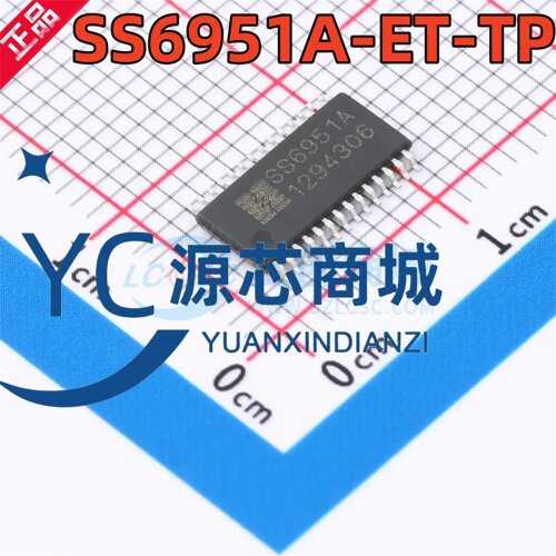率能 SS6951A-ET-TP 封装ETSSOP-28 双机步进电机驱动芯片