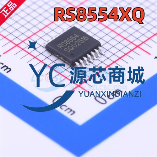 原装正品 RS8554 封装TSSOP14 RS8554XQ 四路CMOS运算放大器芯片