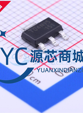 长电 T04N15 CJT04N15 SOT-223 N沟道 150V 4A功率MOSFET场效应管