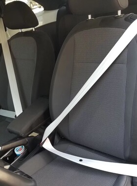 固德彩色安全带 汽车4S店改装厂指定 GUDE固得纯净白色保险带改装