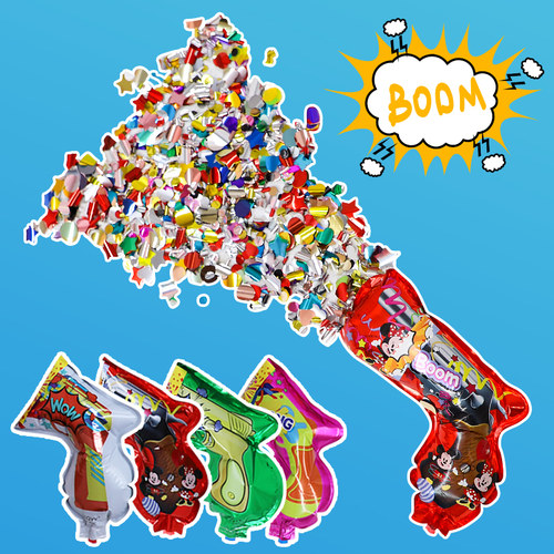 抖音同款跨年新年礼花枪