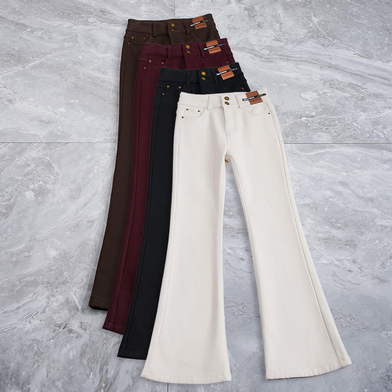 微喇牛仔裤女休闲显瘦百搭马蹄