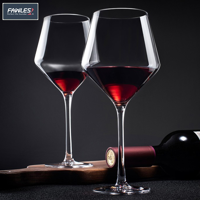 弗罗萨红酒杯菱形勃艮第杯高脚杯