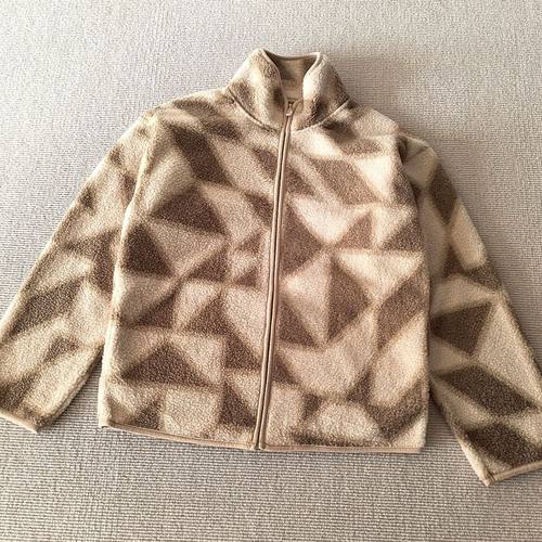 S-L码~外贸Y单秋冬装成人女装 羊羔绒立领拉链休闲外套