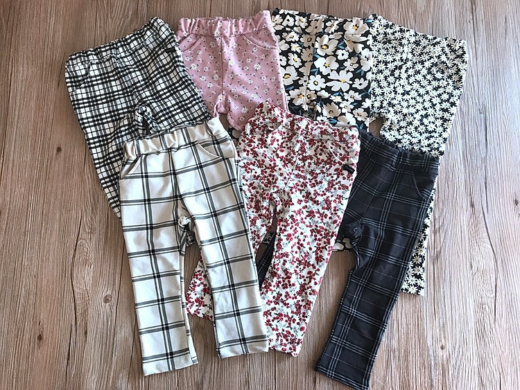 田园风外贸日单毛圈80-130女童装