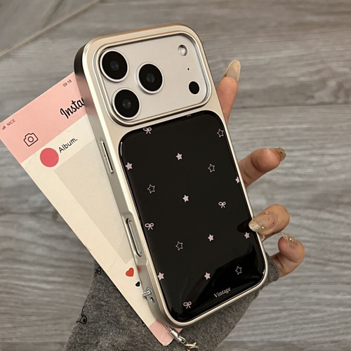 iPhone17/16电镀黑色系手机壳