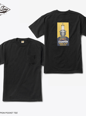 TankZero POCKET TEE 活塞中磅棉 美式复古圆领口袋款短袖T恤