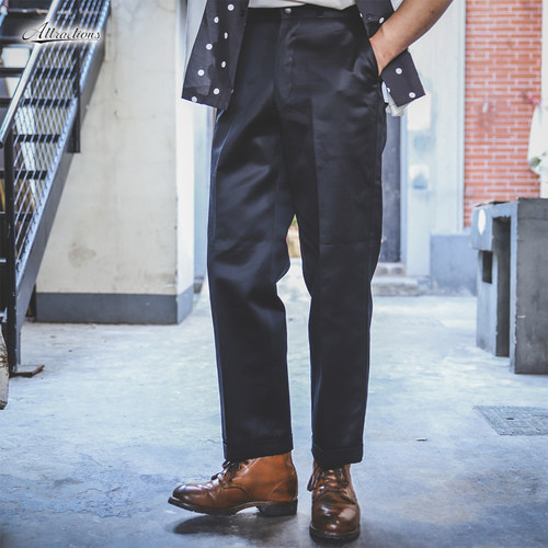 日产复古宽松锥形工装裤男女通用