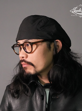 TankZero 日式复古短檐狩猎报童学生帽男女休闲情侣逛街四季圆顶